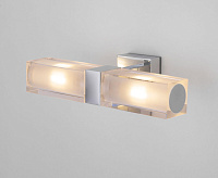 Настенный светильник Duplex 2x28W влагостойкий 1228 AL14 хром IP44