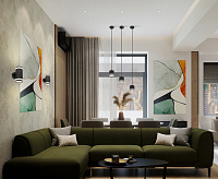 Настенный светильник 12W 230V 2* GX53 IP20 белый HL3690