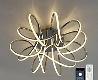 Люстра светодиодная "LIANA MUSE" 105W R-APP-560x235 -CHROME/WHITEL-220V-IP20