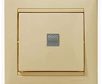 Valena Выключатель 1-кл с индикатором сл кость 774310 сн/пр