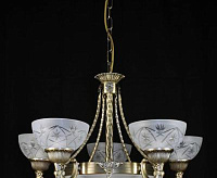 Люстра металл 1622A/5+3 AB