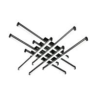 Люстра светодиодная SF8520/8C-BK