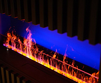 Электрический очаг Schones Feuer 3D FireLine 800 +  синий цвет
