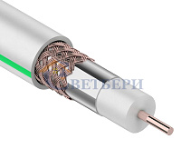 Кабель SAT 703 В Cu/Al/Cu 75 Ом белый 01-2431 сн/пр