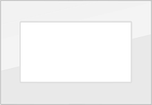 Веркель Рамка для двойной розетки (белый/стекло) WL01-Frame-01-DBL сн/пр