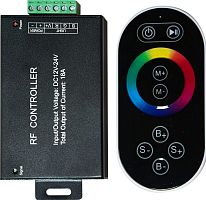 Контроллер RGB PRC-4000HF BL (черный) 12/24V 216/432Вт LD55 Feron