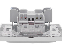 Розетка 1-местная с заземлением 16А EKF ERR16-028-100