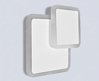 Бра "GEOMETRIA SQUARE" 12W S-185-WHITE-220-IP44 сн/пр