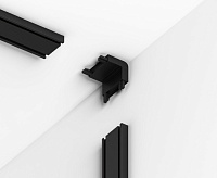 Flat Magnetic Коннектор угловой внутренний для накладного шинопровода черный 85002/00