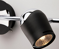 Спот - 20057/3 хром/черный