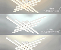 Люстра светодиодная SF8510/6C-WT