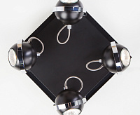 Спот - 20056/4 черный