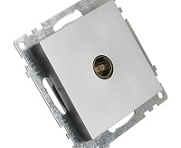 Катрин Розетка TV серебро GLS00-7108-03