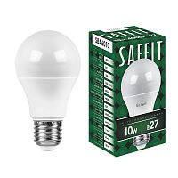 Лампа светодиодная 10W 4000K E27 SBA6010 шар (SAFFIT)