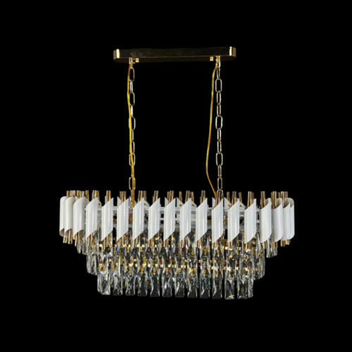 Люстра Е-СВЕТ (Л) 99005-750*350TY B5+J3 белый/золото Люстра Е-СВЕТ (Л) 99005-750*350TY B5+J3 белый/золото