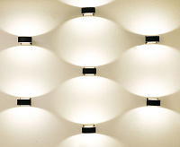 Настенный светодиодный светильник 1549 TECHNO LED BLINC белый IP54