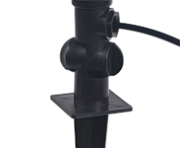 Светильник грунтовый на колышке PGL 5W BL 6500K IP65 Jazzway