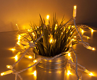 Гирлянда бытовая электрическая нить/мульти с эффектом мерцания 400-102