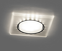 Светильник с подсветкой GX53 CD5022 15W 4000К белый матовый хром