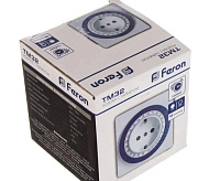 Розетка с таймером (суточная) 3500W/16A 230V 61923 TM32