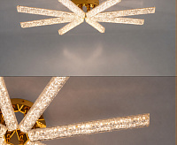 Люстра светодиодная "ARCADIA" 160W 8I-IRC-660x90-GOLD/CLEAR-220-IP20