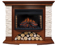 Портал Village сланец беж (орех)  под очаг Dioramic 25