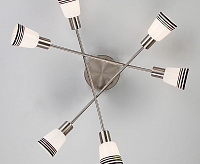 Люстра 30131/6 сатин - никель