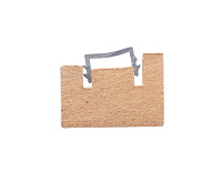 Завершающая рейка с монтажной планкой L01/L02 Береза 2750*27*19мм