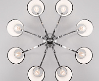 Люстра металл 60088/8 с абажурами, хром