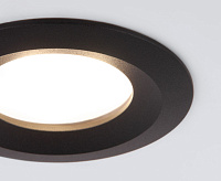 Светильник встраиваемый 110 MR16 черный сн/пр
