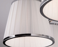 Люстра металл 60088/8 с абажурами, хром