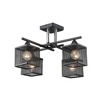 Люстра 5986/4 BK+CH