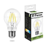 Лампа светодиодная FILAMENT  7W E27 4000K LB-57 шар (Feron)