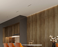 Светильник точечный встраиваемый 9922 20W 4200K белый/черный