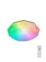 Накладной светильник "ALMAZ" 60W 493-SHINY/WHITE-220V-IP44 RGB
