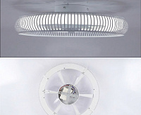 Люстра светодиодная "FAN FRAME" 45W+15W R-APP-500x125-White/White-220-IP20