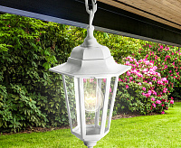 Светильник садово-парковый  60W 230V E27 белый,на цепочке НСУ 06-60-001