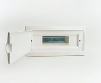 Бокс встраиваемый 12 модулей IP20, непрозрачная белая дверца, Stekker