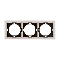 Мия Рамка 3 поста, пудровый жемчуг, PFR00-3003-08