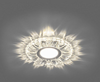 Светильник с подсветкой GU5.3 MR16 CD921/1 прозрачный сн/пр