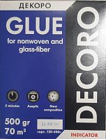 Клей Decoro для флизелиновых и стеклообоев 500гр (18)