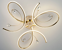 Люстра светодиодная 90099/3 золото