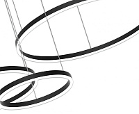 Люстра светодиодная Тор 110W 4000K черный