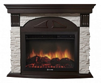 Портал Torre Classic камень белый шпон темный дуб