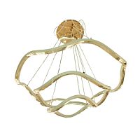 Люстра светодиодная E-SVET (LB) 58101-20-40-60 золото