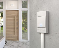 Звонок беспроводной DBQ26M WM 1M IP44 Белый