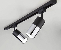 Трековый светильник Avantag 6W 4200К черный матовый/хром LTB27 сн/пр Трековый светильник Avantag 6W 4200К черный матовый/хром LTB27 сн/пр