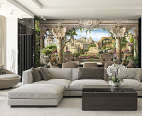 Фотообои Терраса с колоннами (флизелин) Ф125 500*270 Delice Decor Тула 