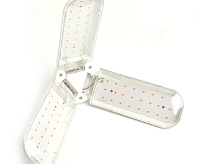 Fito лампа светодиодная 3-х лепестковая 30W E27, красно-синий спектр LB-7000