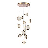 Светильник подвесной D2061-DW-12 BRASS